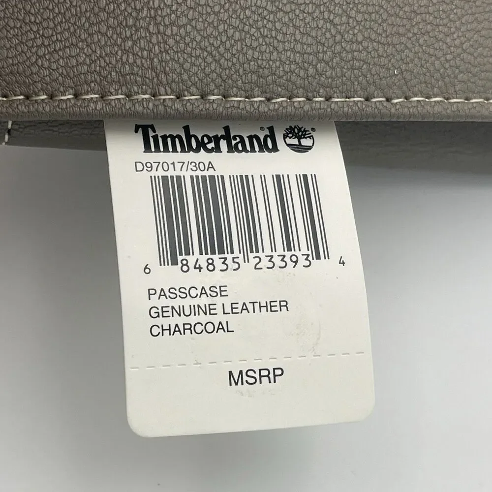 Timberland Men's RFID Blocking Wallet – Genuine Leather Removable ID Holder NWT